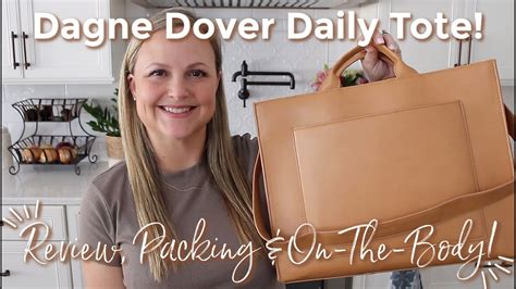 dagne dover daily tote review.